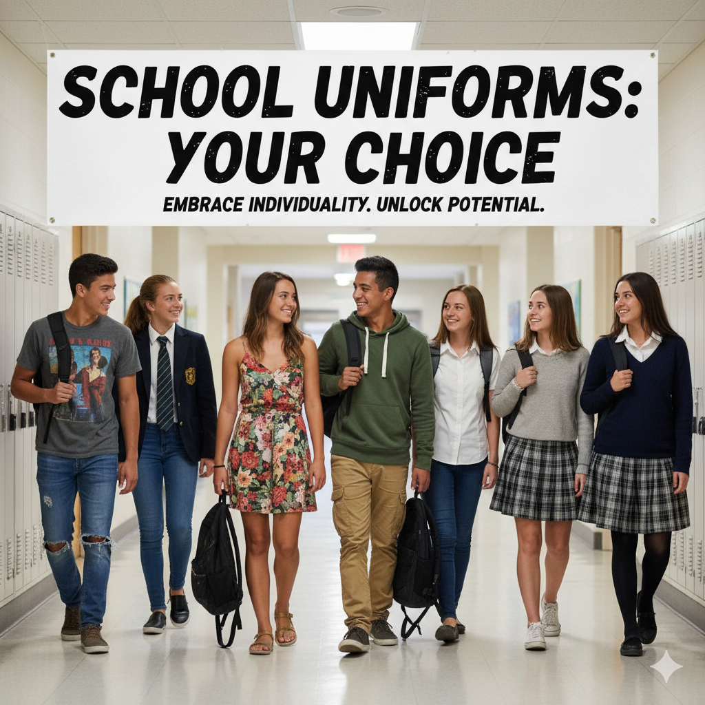 School uniforms should be made optional