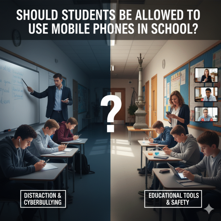 Should Students Be Allowed to Use Mobile Phones in School