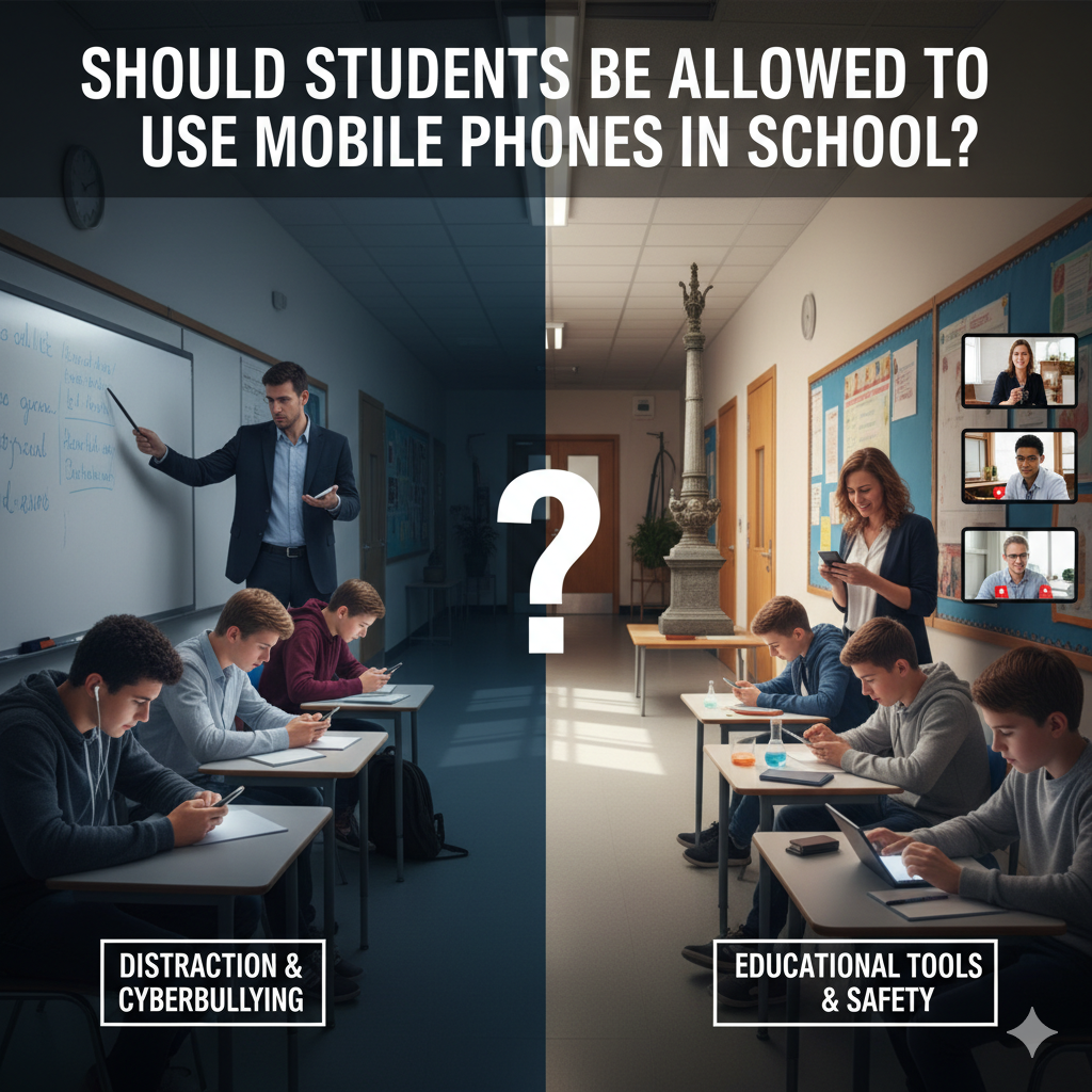 Should Students Be Allowed to Use Mobile Phones in School