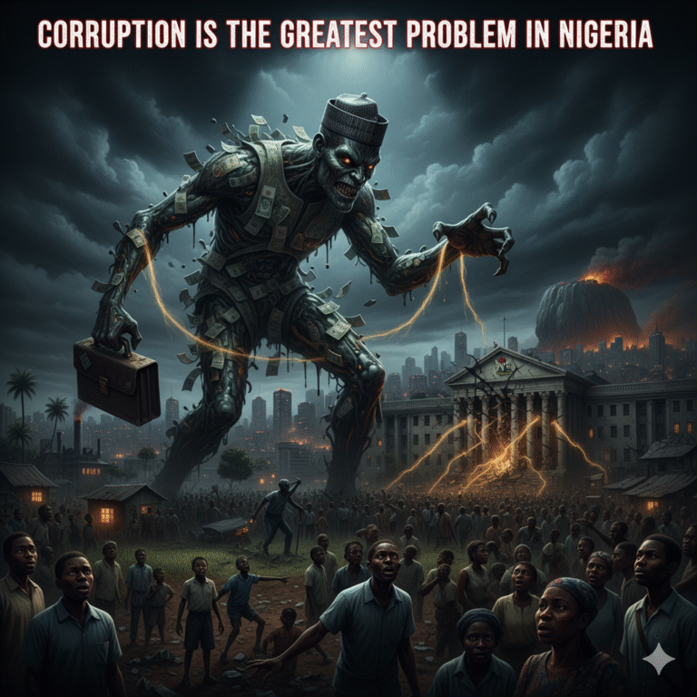 Corruption Is The Greatest Problem In Nigeria
