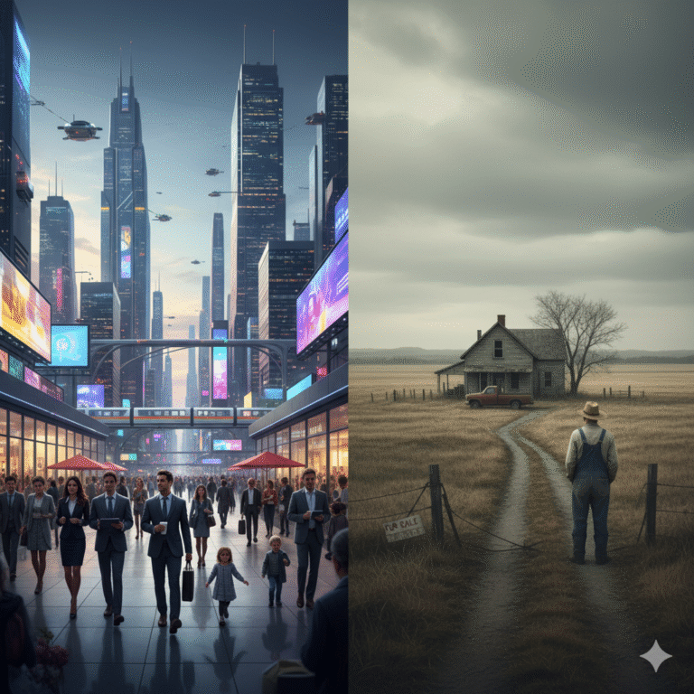 Urban life is better than rural life