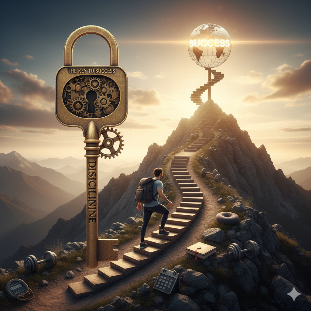 Discipline is the key to success