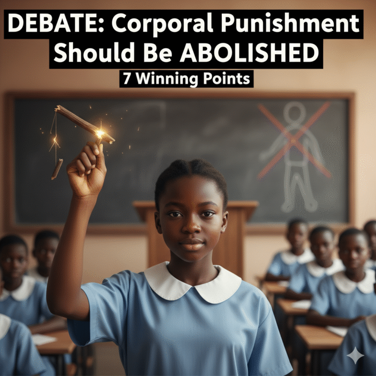 corporal punishment should be abolished debate points