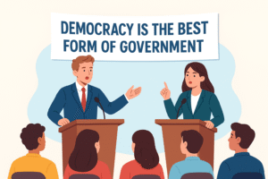 Democracy is the Best Form of Government
