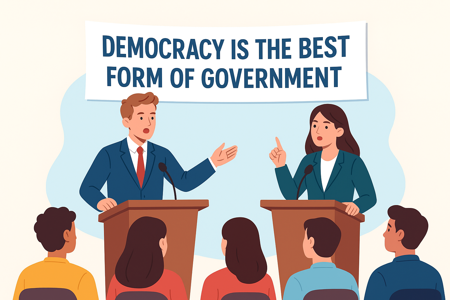 Democracy is the Best Form of Government
