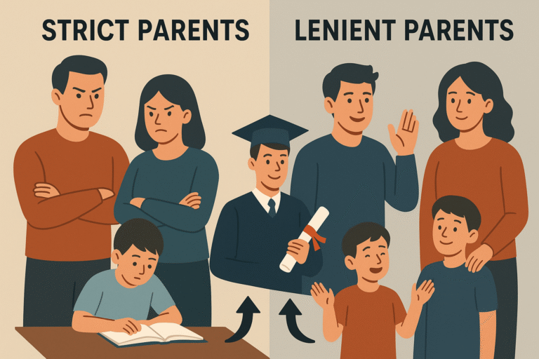 strict parents produce more successful children than lenient parents