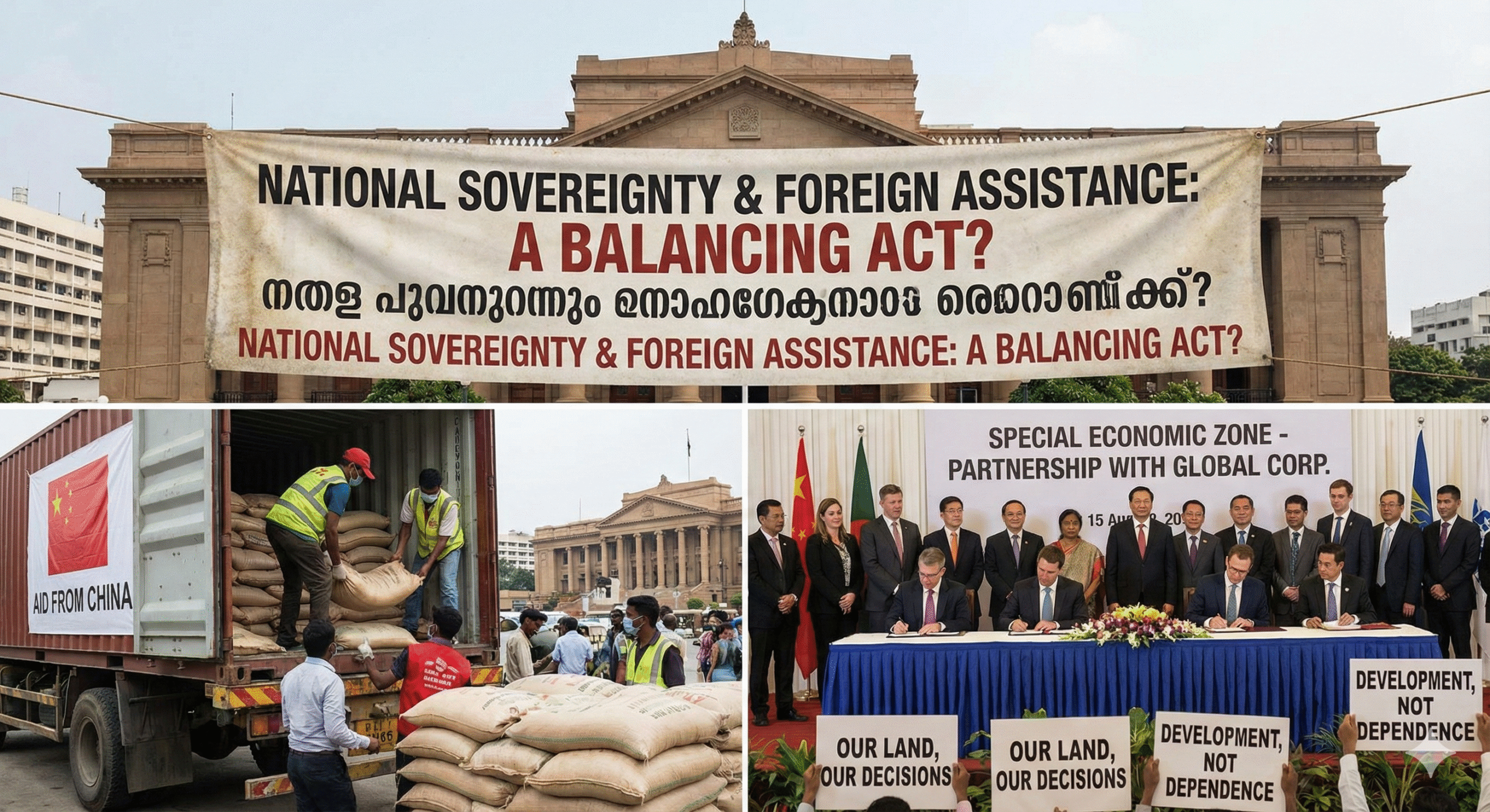 Should governments accept foreign aid or foreign investments if it influences national sovereignty?